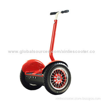 Two-wheeled self-balancing electric golf scooters